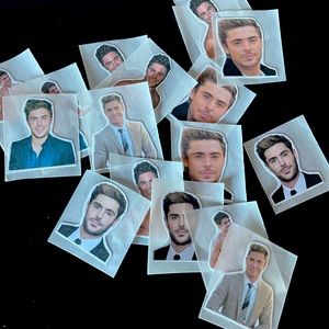 Zac Efron stickers!